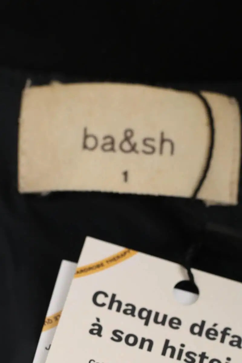 Blouson Bash Noir en Synthétique