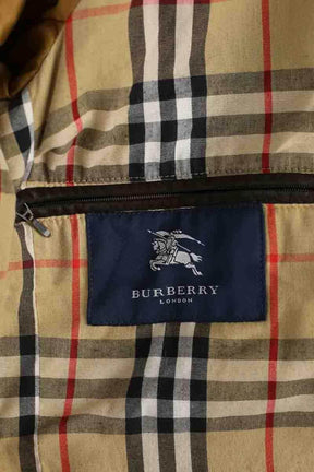 Blouson Burberry Marron en Cuir