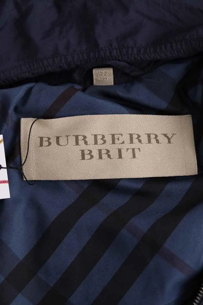 Blouson Burberry Marron en Synthétique