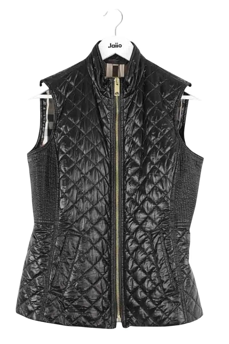 Blouson Burberry Noir en Synthétique, taille L - Seconde Main
