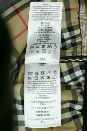 Blouson Burberry Noir en Synthétique