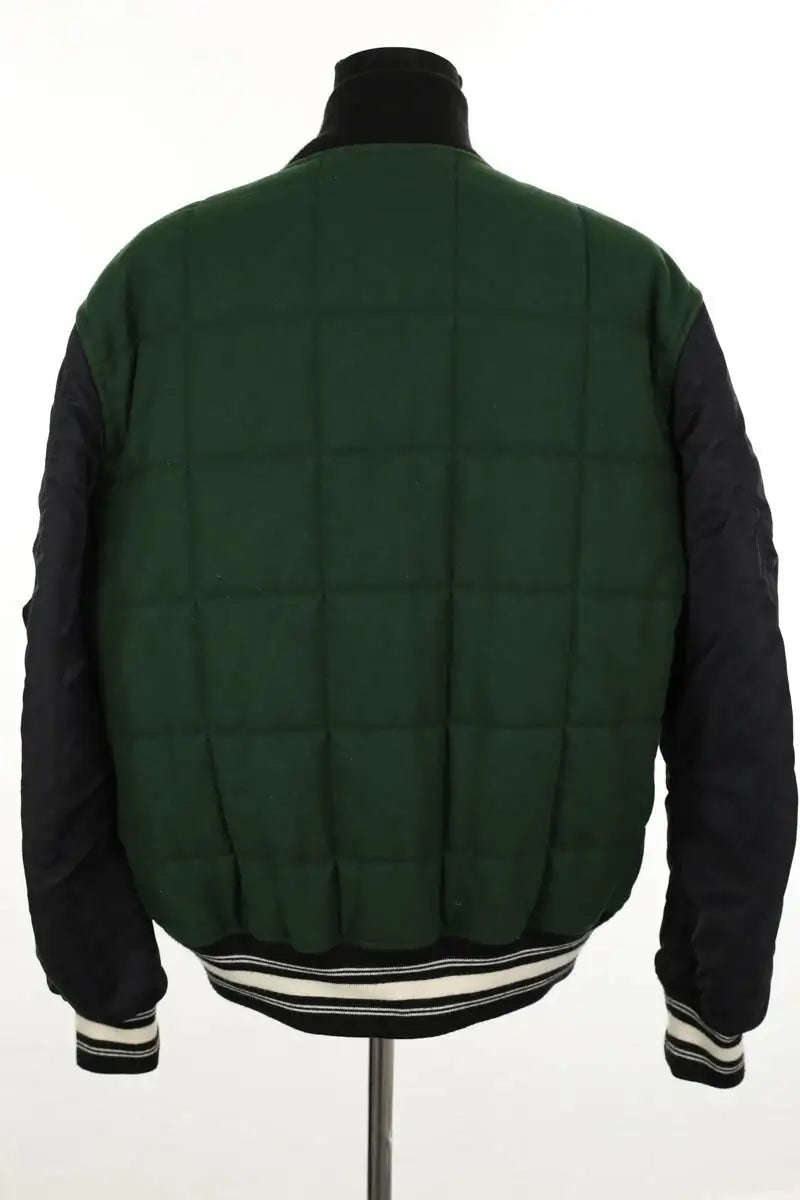 Blouson Burberry Vert en Laine