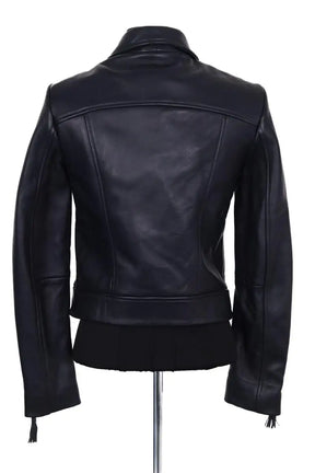 Blouson Claudie Pierlot Marine en Cuir