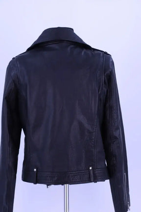 Blouson Claudie Pierlot Noir en Cuir