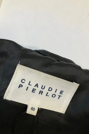 Blouson Claudie Pierlot Noir en Cuir