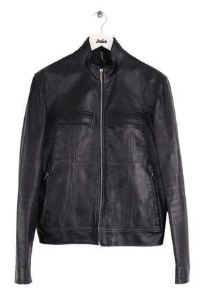 Blouson Dior Noir en Cuir, taille M - Seconde Main