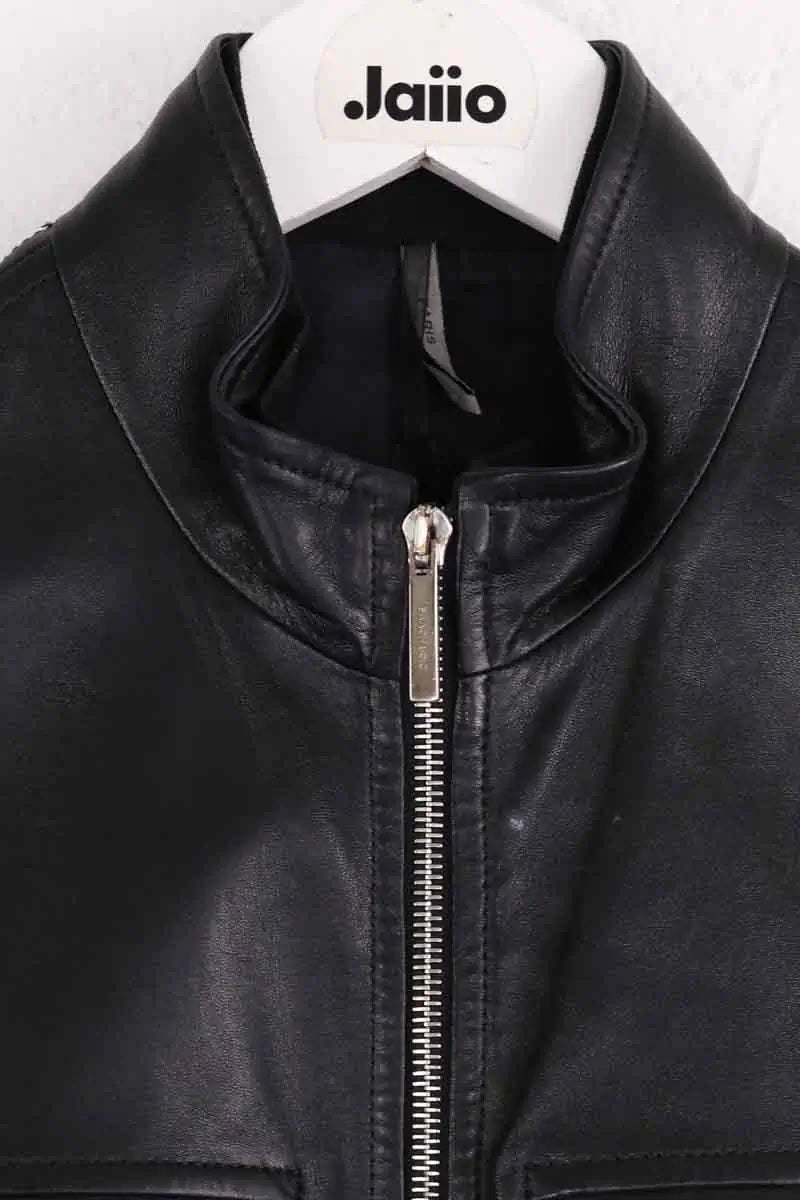 Blouson Dior Noir en Cuir