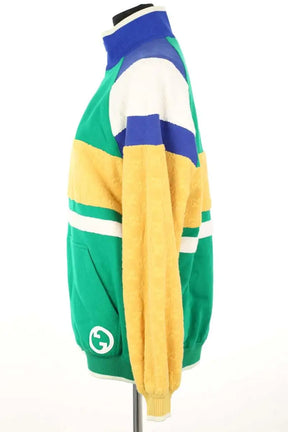 Blouson Gucci Light felted cotton jersey Multicolore en Coton