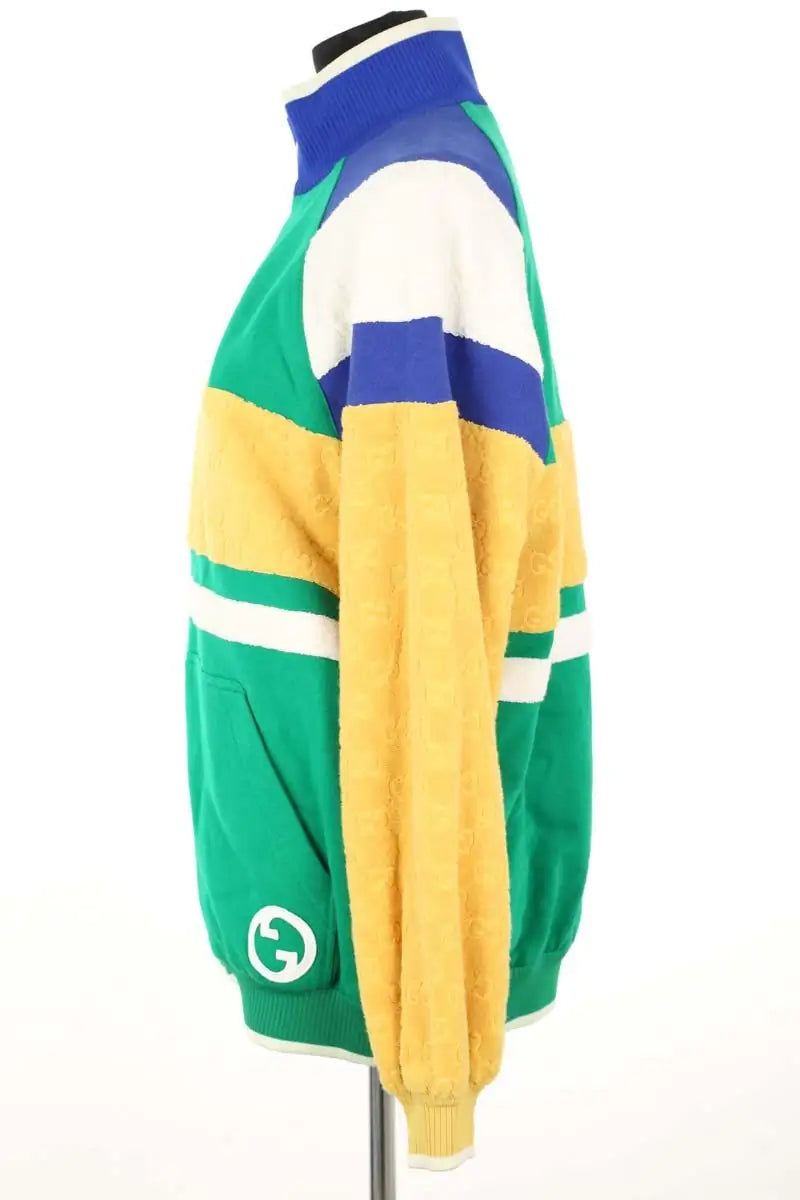Blouson Gucci Light felted cotton jersey Multicolore en Coton