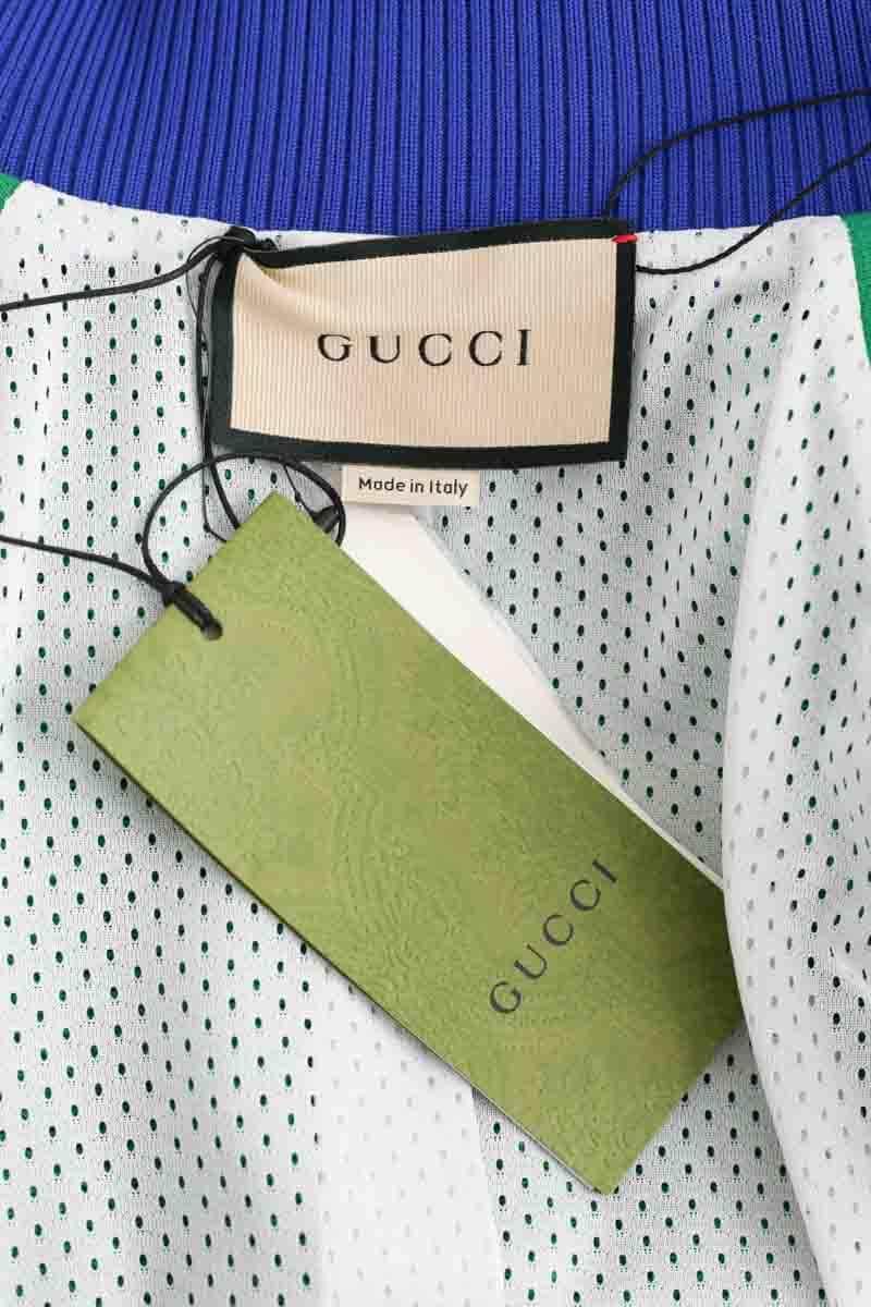 Blouson Gucci Light felted cotton jersey Multicolore en Coton