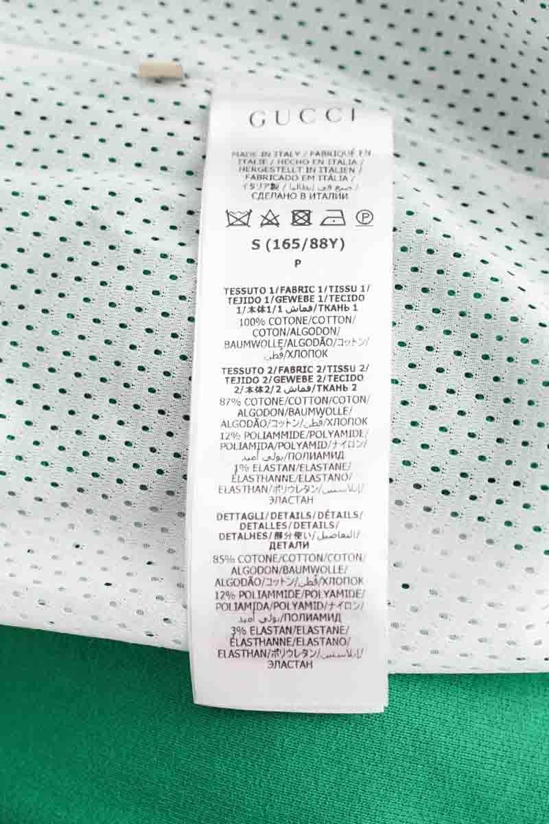 Blouson Gucci Light felted cotton jersey Multicolore en Coton
