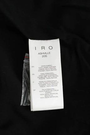 Blouson Iro Bleu en Cuir