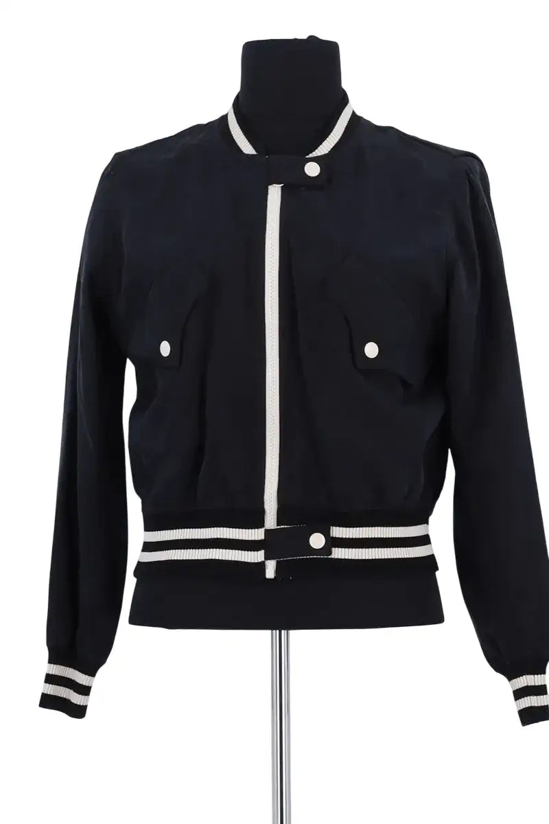 Blouson Isabel Marant Étoile Noir en Coton, taille M - Seconde Main
