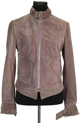Blouson Joseph Marron en Daim, taille M - Seconde Main