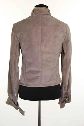 Blouson Joseph Marron en Daim