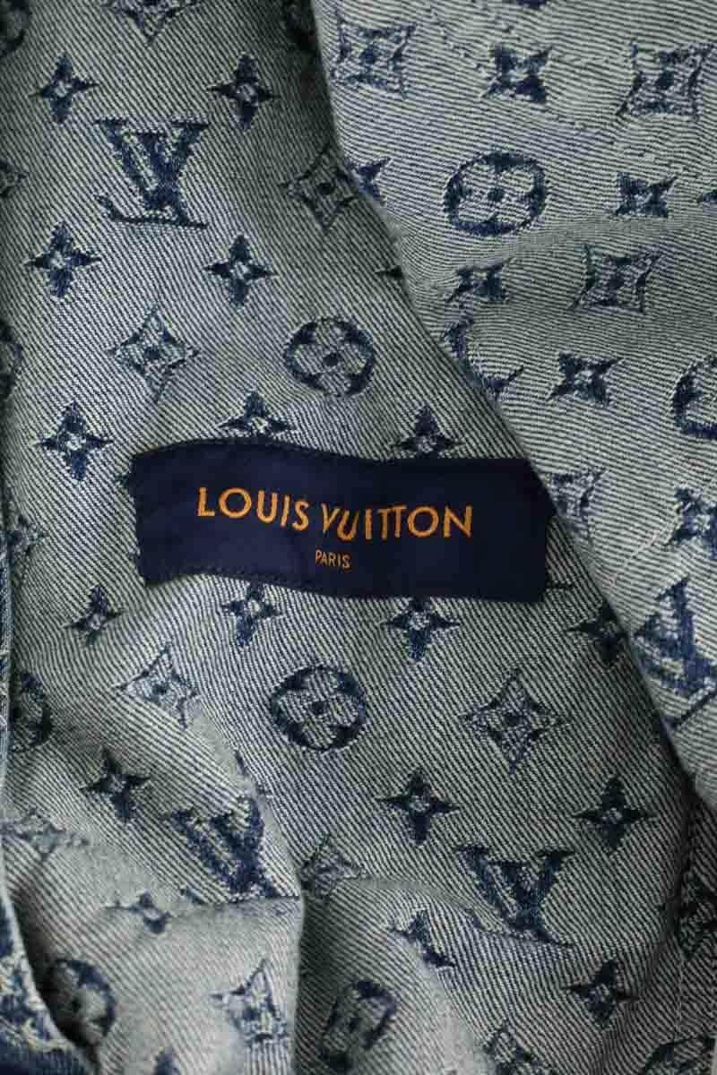 Blouson Louis Vuitton Louis vuitton X Nigo patchwork Bleu en Coton