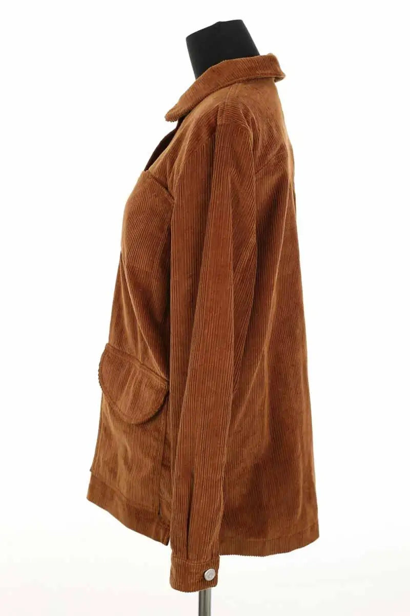 Blouson Make My Lemonade Noni Marron en Coton