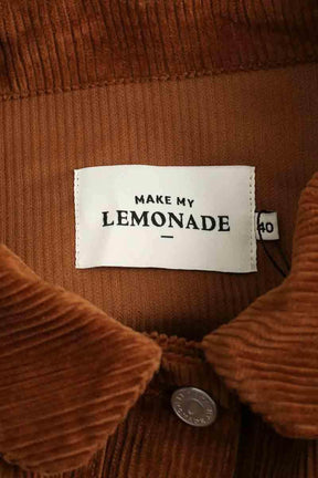 Blouson Make My Lemonade Noni Marron en Coton