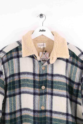 Blouson Octobre Vert en Laine