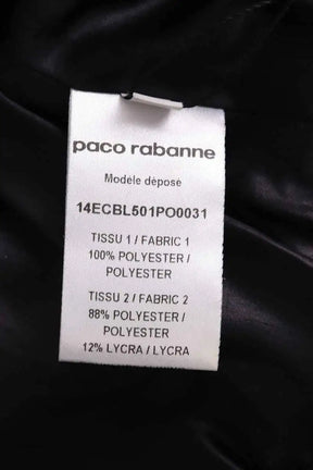 Blouson Paco Rabanne Gris en Synthétique