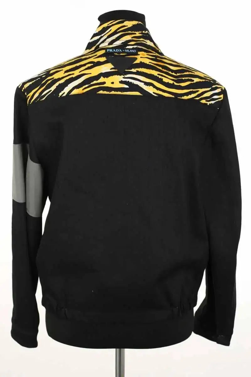 Blouson Prada Noir en Coton