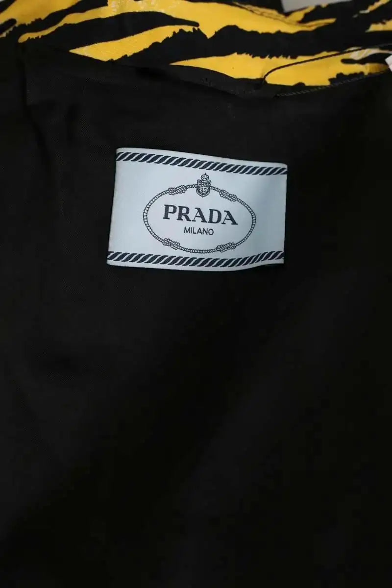 Blouson Prada Noir en Coton
