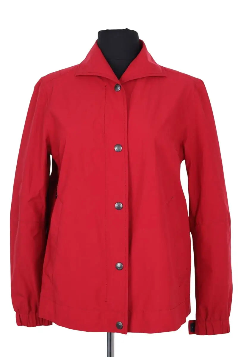 Blouson Prada Rouge en Synthétique, taille M - Seconde Main