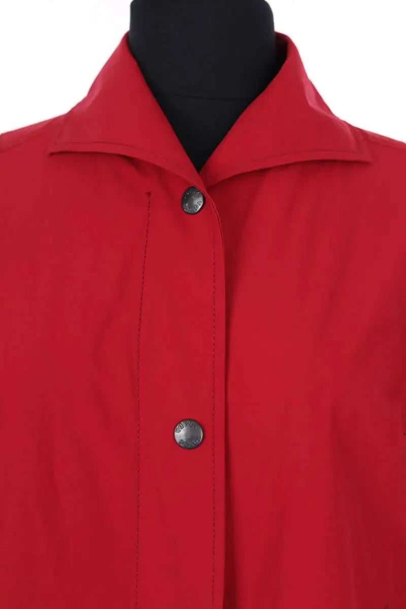 Blouson Prada Rouge en Synthétique