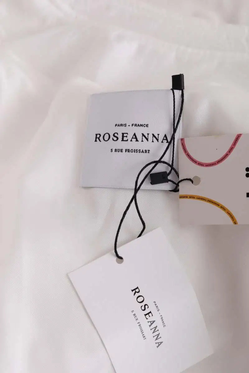 Blouson Roseanna Blanc en Synthétique