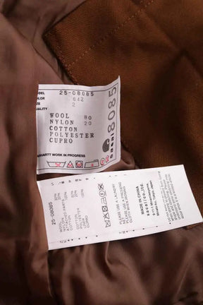 Blouson Sacai Marron en Laine