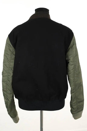Blouson Sandro Noir en Laine