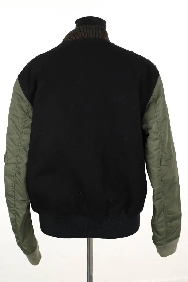 Blouson Sandro Noir en Laine