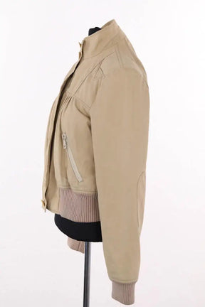 Blouson See By Chloé Kaki en Coton