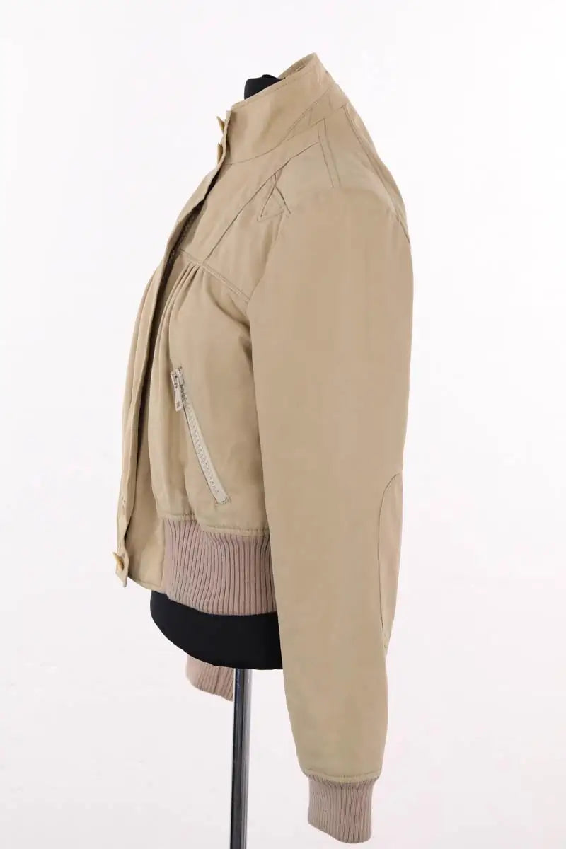 Blouson See By Chloé Kaki en Coton
