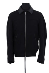 Blouson The Kooples Noir en Laine, taille S - Seconde Main