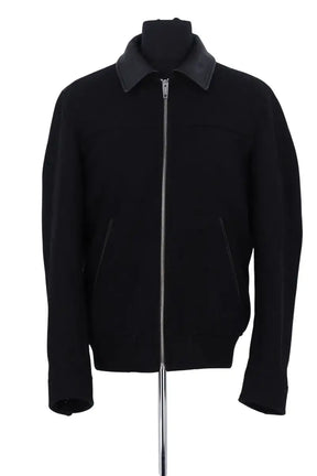 Blouson The Kooples Noir en Laine, taille S - Seconde Main
