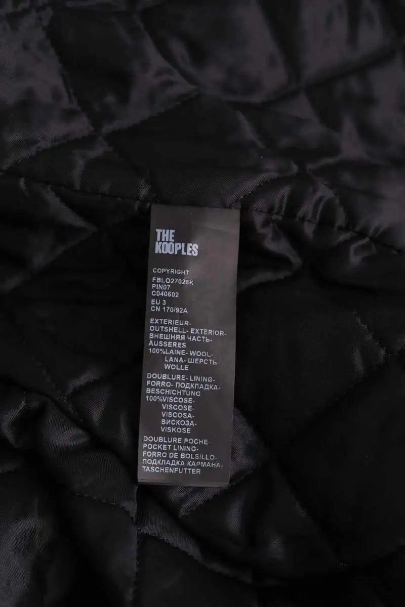 Blouson The Kooples Rose en Laine