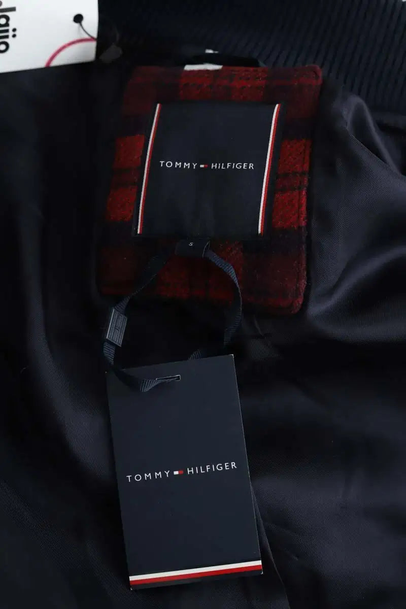 Blouson Tommy Hilfiger Bleu en Laine