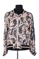 Blouson Zadig & Voltaire Billy Paisley Multicolore en Synthétique, taille XS - Seconde Main