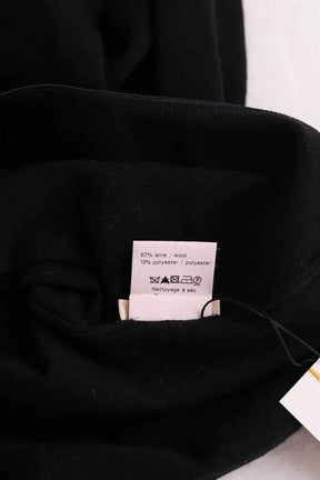 Body Alaïa Noir en Laine