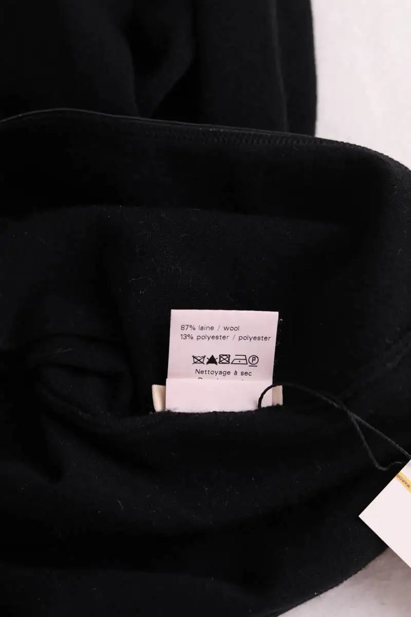 Body Alaïa Noir en Laine