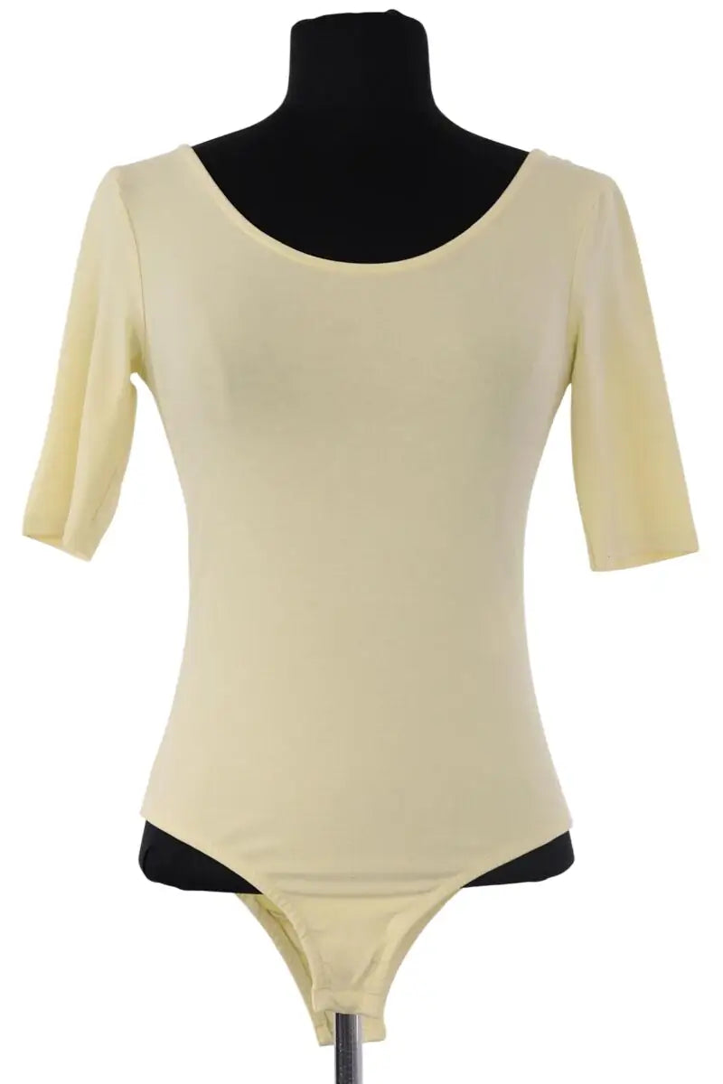 Body Ba&Sh Jaune en Viscose, taille S - Seconde Main