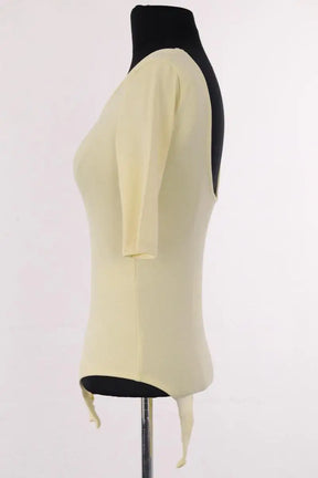 Body Ba&Sh Jaune en Viscose