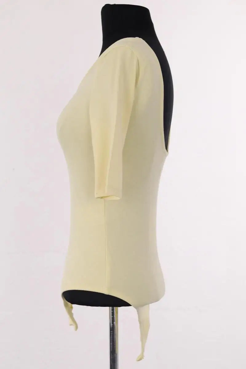 Body Ba&Sh Jaune en Viscose