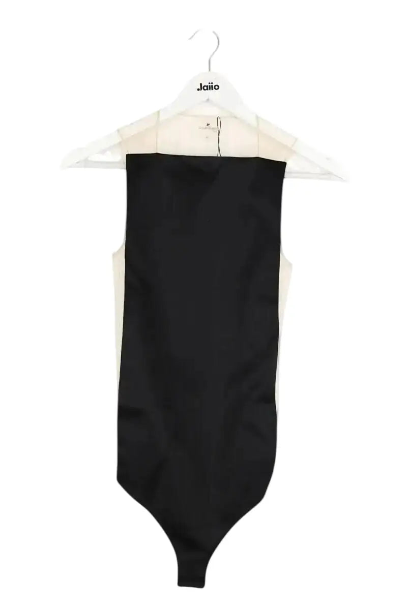 Body Courrèges Noir en Synthétique, taille XS - Seconde Main