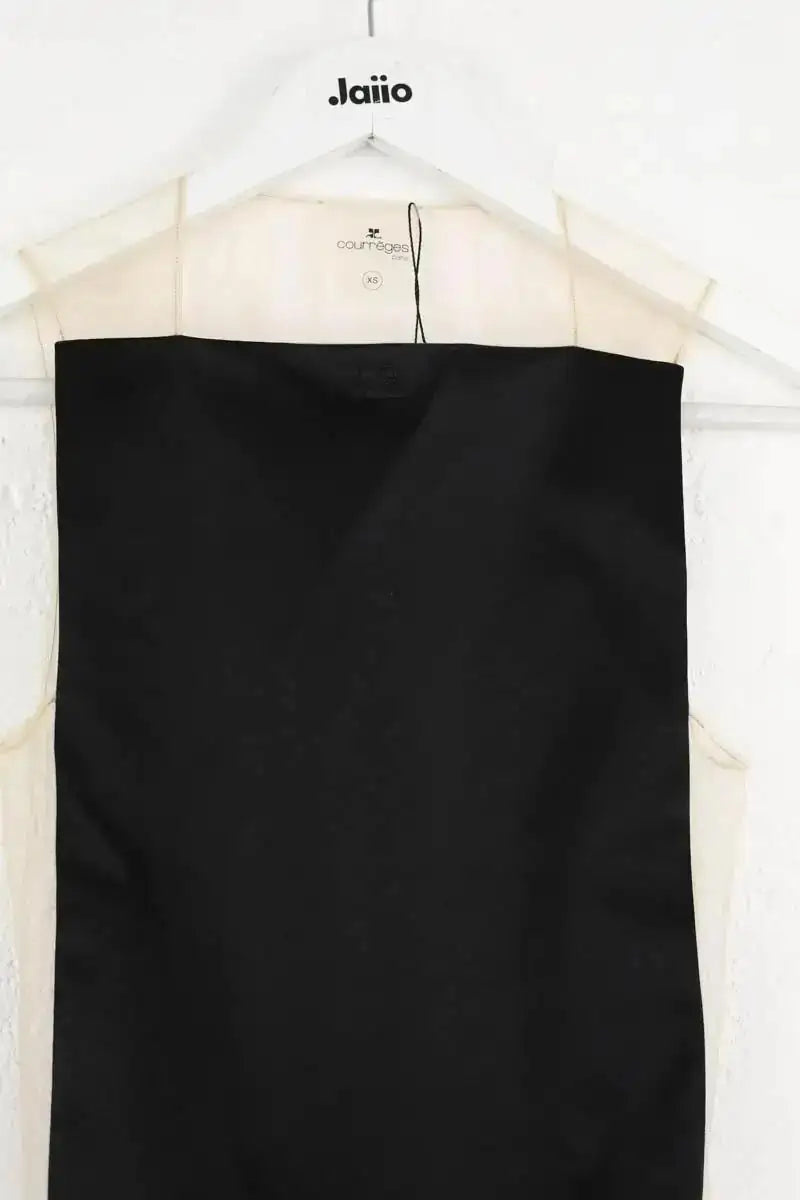 Body Courrèges Noir en Synthétique