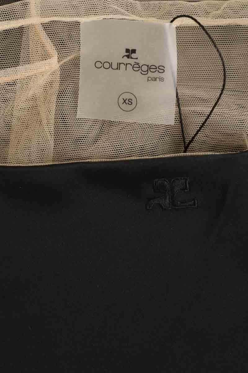 Body Courrèges Noir en Synthétique
