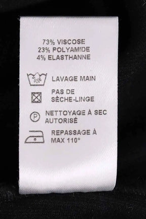 Body Flair Noir en Viscose