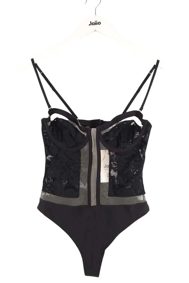 Body Livy Noir en Dentelle, taille XS - Seconde Main