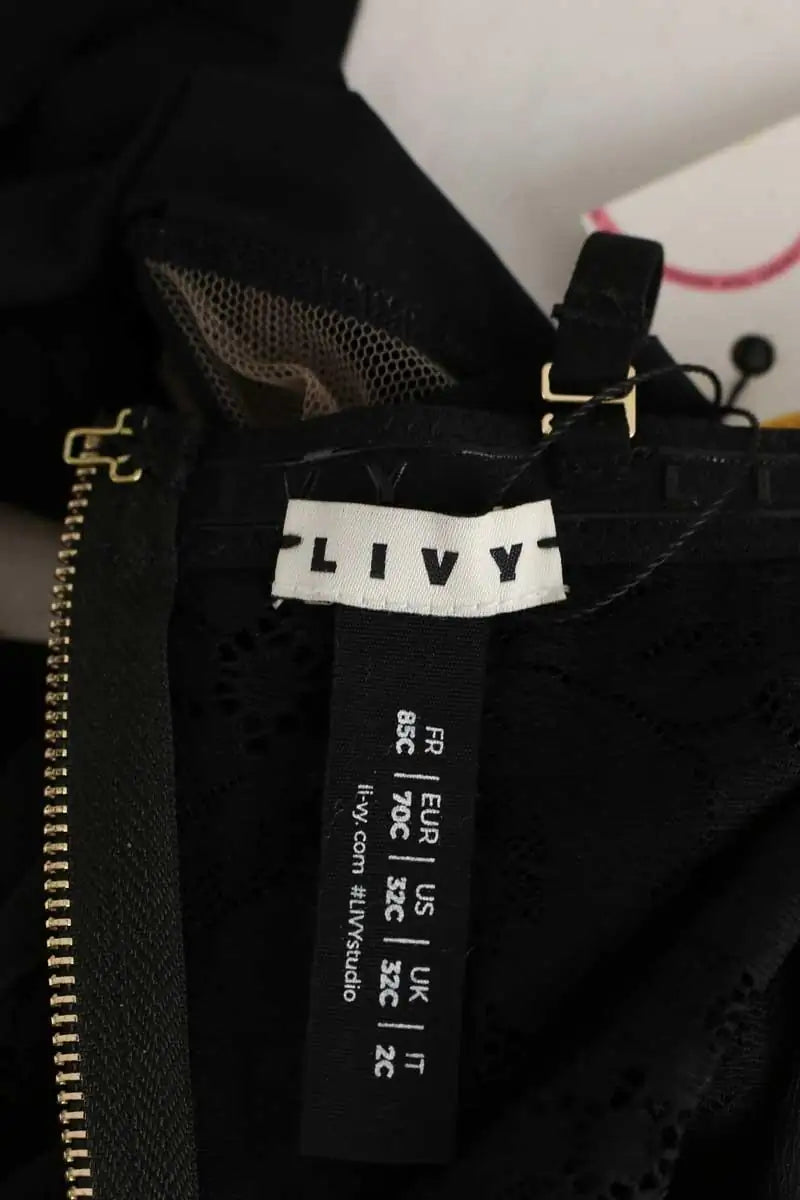 Body Livy Noir en Dentelle